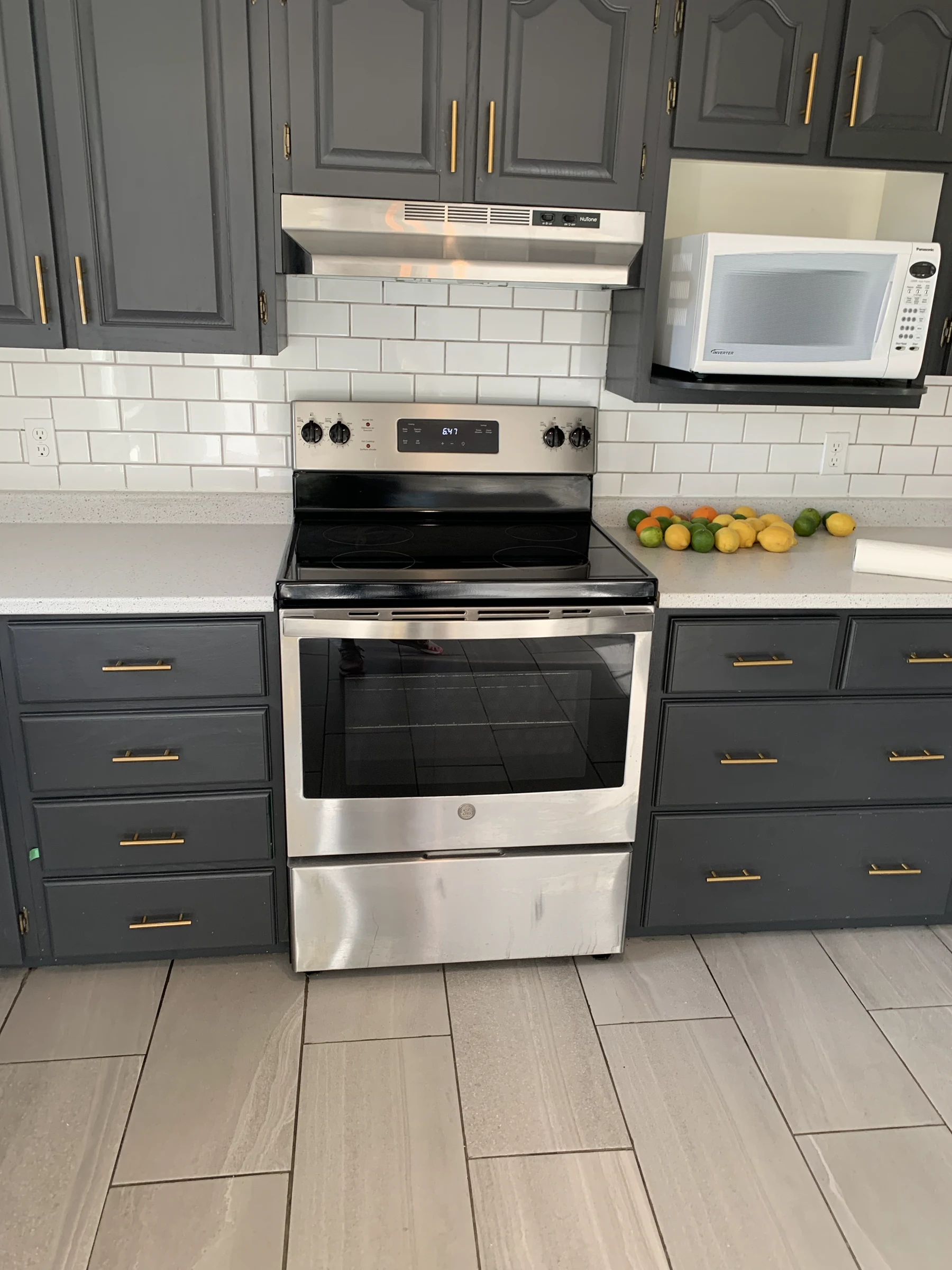Dartmouth kitchen after a dedicated Grace’s cleaner visit